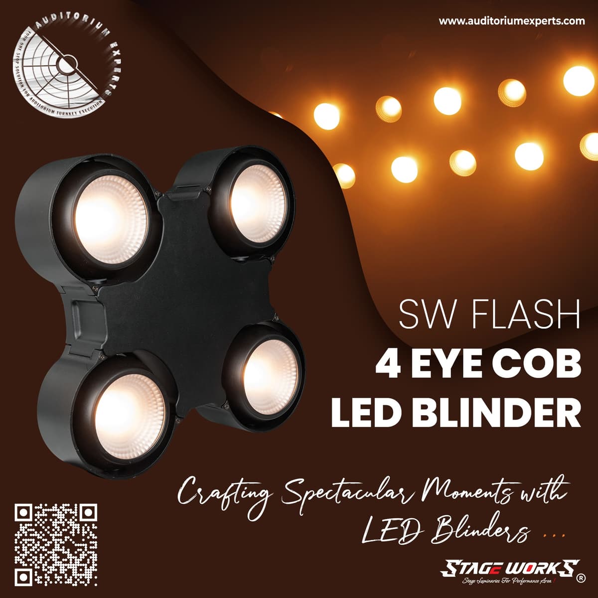 COB LED Blinder Light 400W