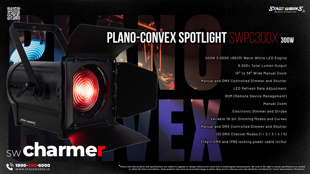 300W Plano-Convex Spotlights