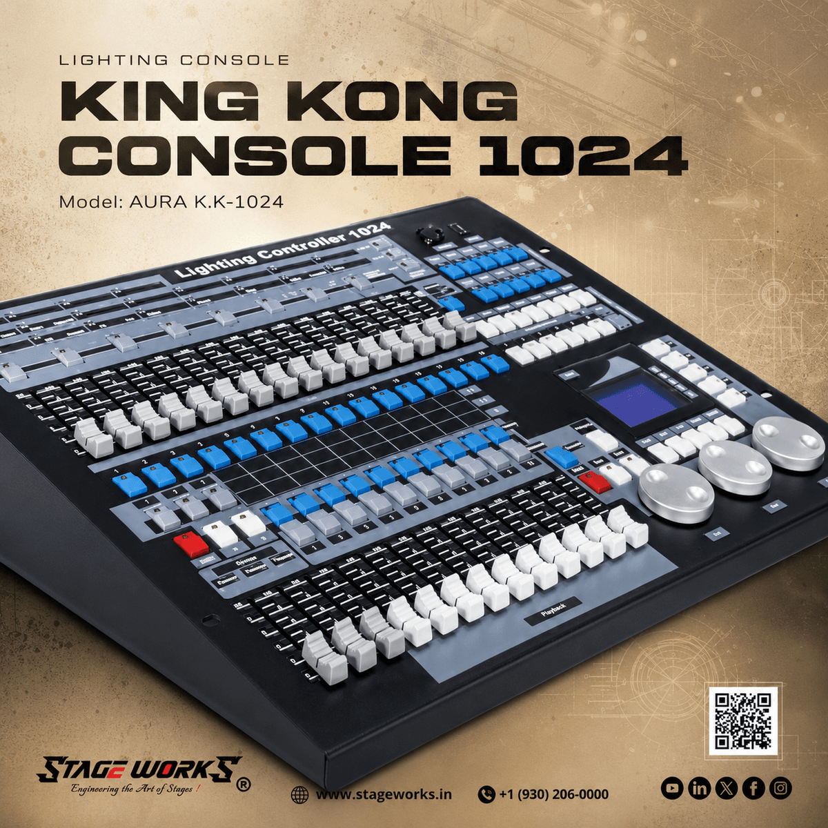 King Kong Console Lighting Console 1024